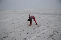 Yoga in the White Runn of Kutch (India)